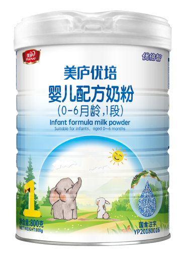万和城优培婴幼儿配方奶粉800克1段